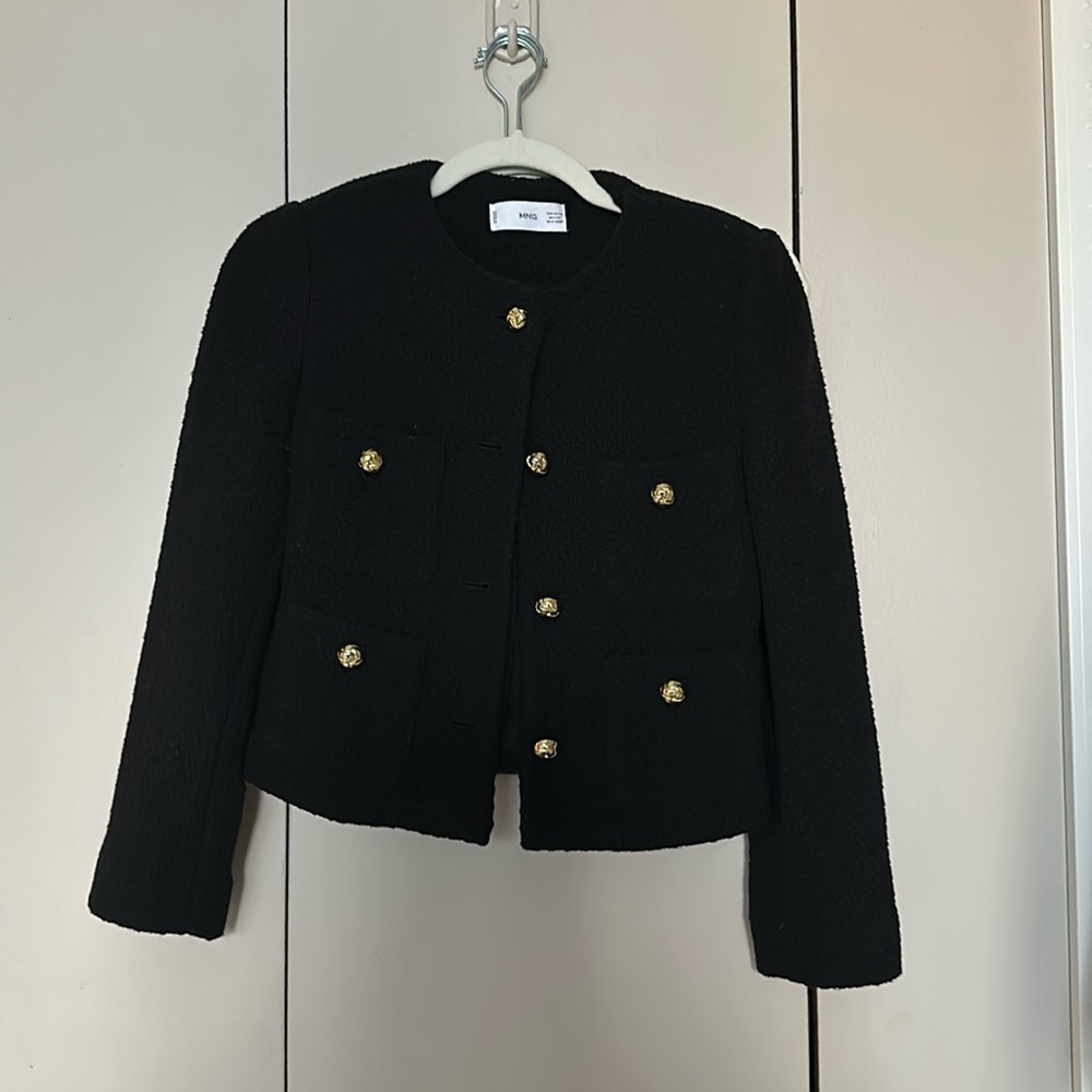 MANGO Tweed Jacket
